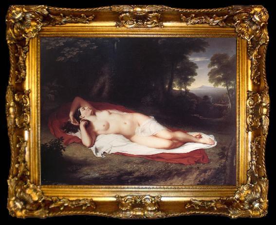 framed  John Vanderlyn Ariadne Asleep on the Island of Naxos, ta009-2
